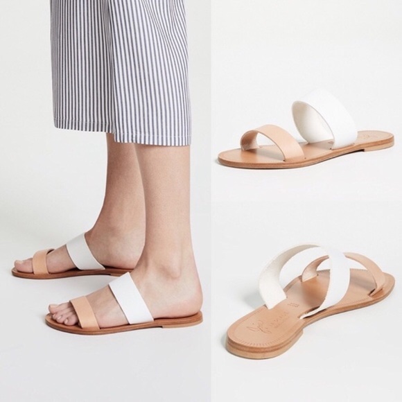 Joie A La Pliage || Leather Slide ‘Sable 2’ Sandal - Picture 6 of 7